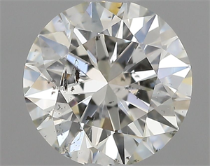 Foto Diamante Natural 0.50 quilates, Redondo , Color I, claridad SI2 y certificado GIA de