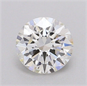 Del inventario de diamantes de laboratorio, 1.24 quilates, Redondo , Color H, claridad VVS2 y certificado IGI