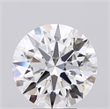Del inventario de diamantes de laboratorio, 4.27 quilates, Redondo , Color E, claridad IF y certificado IGI