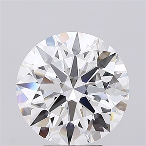 Picture of Lab Grown Diamond 4.27 Carats, Round with Ideal Cut, E Color, IF Clarity and Certified by IGI