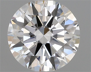 Foto Diamante Natural 0.53 quilates, Redondo , Color E, claridad VS2 y certificado GIA de