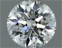 Diamante Natural 0.60 quilates, Redondo , Color H, claridad VS1 y certificado IGI