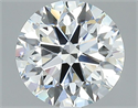 Natural Diamond 2.27 Carats, Round with Excellent Cut, H Color, VS2 Clarity and Certified by GIA