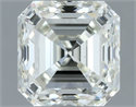 Diamante Natural 1.01 quilates, Asscher , Color J, claridad VS1 y certificado IGI
