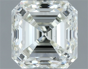 Foto Diamante Natural 1.01 quilates, Asscher , Color J, claridad VS1 y certificado IGI de