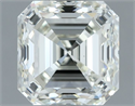 Natural Diamond 1.01 Carats, Asscher with  Cut, J Color, VS1 Clarity and Certified by IGI