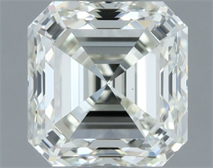 Picture of Natural Diamond 1.01 Carats, Asscher with  Cut, J Color, VS1 Clarity and Certified by IGI