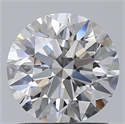 Diamante Natural 1.21 quilates, Redondo , Color F, claridad VVS2 y certificado GIA