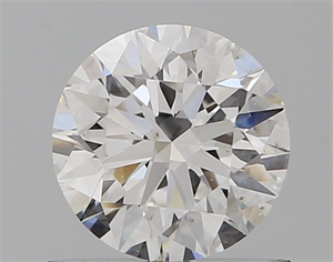 Foto Diamante Natural 0.71 quilates, Redondo , Color E, claridad SI1 y certificado GIA de