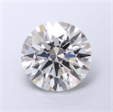 Del inventario de diamantes de laboratorio, 2.11 quilates, Redondo , Color G, claridad VS2 y certificado IGI