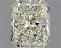Natural Diamond 1.51 Carats, Radiant with  Cut, L Color, SI1 Clarity and Certified by GIA