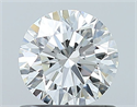 Diamante Natural 0.80 quilates, Redondo , Color G, claridad VS1 y certificado GIA