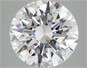 Lab Grown Diamond 5.10 Carats, Round with Excellent Cut, E Color, VVS2 Clarity and Certified by IGI