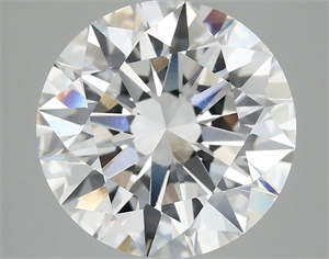Picture of Lab Grown Diamond 5.10 Carats, Round with Excellent Cut, E Color, VVS2 Clarity and Certified by IGI