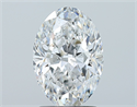 Diamante Natural 2.01 quilates, Ovalado , Color E, claridad SI2 y certificado GIA