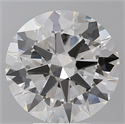 Lab Grown Diamond 5.59 Carats, Round with Excellent Cut, E Color, VVS2 Clarity and Certified by IGI