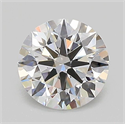 Lab Grown Diamond 1.07 Carats, Round with Ideal Cut, D Color, VS1 Clarity and Certified by IGI