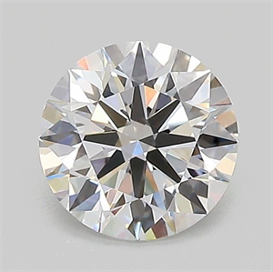 Picture of Lab Grown Diamond 1.07 Carats, Round with Ideal Cut, D Color, VS1 Clarity and Certified by IGI