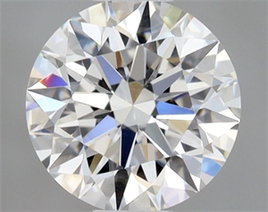 Foto Diamante Natural 0.51 quilates, Redondo , Color E, claridad SI1 y certificado GIA de