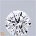 Lab Grown Diamond 1.05 Carats, Round with Ideal Cut, D Color, VVS2 Clarity and Certified by IGI