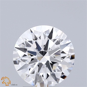 Picture of Lab Grown Diamond 1.05 Carats, Round with Ideal Cut, D Color, VVS2 Clarity and Certified by IGI
