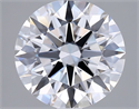 Del inventario de diamantes de laboratorio, 2.01 quilates, Redondo , Color D, claridad VVS2 y certificado GIA