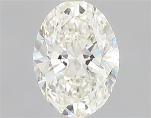 Picture of Natural Diamond 0.52 Carats, Oval with  Cut, I Color, VS1 Clarity and Certified by GIA