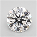 Lab Grown Diamond 1.03 Carats, Round with Ideal Cut, D Color, VVS2 Clarity and Certified by IGI