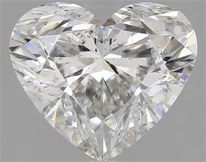 Picture of Natural Diamond 2.01 Carats, Heart with  Cut, H Color, SI2 Clarity and Certified by GIA
