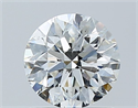 Diamante Natural 0.90 quilates, Redondo , Color H, claridad SI1 y certificado GIA