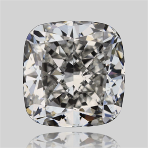 Foto Diamante Natural 0.60 quilates, Del cojín , Color F, claridad VS2 y certificado GIA de