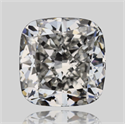 Natural Diamond 0.60 Carats, Cushion with  Cut, F Color, VS2 Clarity and Certified by GIA