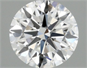 Lab Grown Diamond 1.02 Carats, Round with Excellent Cut, D Color, VS2 Clarity and Certified by IGI