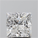 Diamante Natural 1.70 quilates, Princesa , Color E, claridad VS2 y certificado GIA