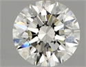 Diamante Natural 1.50 quilates, Redondo , Color J, claridad VVS2 y certificado GIA