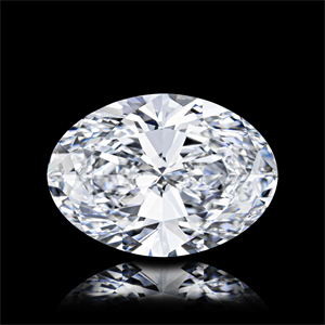Foto Diamante Natural 5.08 quilates, Ovalado , Color E, claridad VVS2 y certificado GIA de