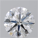 Natural Diamond 3.59 Carats, Round with Excellent Cut, H Color, VVS1 Clarity and Certified by GIA