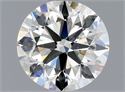 Diamante Natural 0.90 quilates, Redondo , Color I, claridad VS2 y certificado GIA