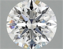 Del inventario de diamantes de laboratorio, 2.08 quilates, Redondo , Color E, claridad VS1 y certificado IGI