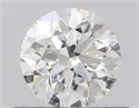 Diamante Natural 0.50 quilates, Redondo , Color G, claridad VVS1 y certificado GIA
