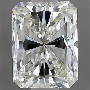 Picture of Natural Diamond 0.80 Carats, Radiant with  Cut, J Color, VVS2 Clarity and Certified by GIA