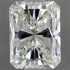Picture of Natural Diamond 0.80 Carats, Radiant with  Cut, J Color, VVS2 Clarity and Certified by GIA