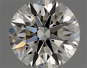 Foto Diamante Natural 0.53 quilates, Redondo , Color J, claridad SI1 y certificado GIA de