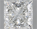 Natural Diamond 2.01 Carats, Princess with  Cut, H Color, VS2 Clarity and Certified by GIA