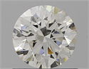 Natural Diamond 0.70 Carats, Round with Excellent Cut, H Color, VS1 Clarity and Certified by GIA