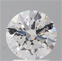 Del inventario de diamantes de laboratorio, 2.09 quilates, Redondo , Color E, claridad VVS2 y certificado IGI