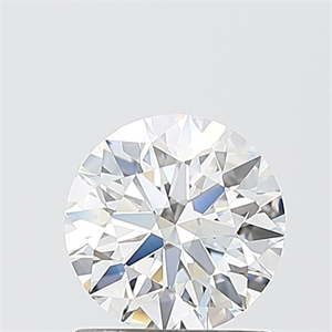 Picture of Lab Grown Diamond 1.09 Carats, Round with Ideal Cut, F Color, VVS2 Clarity and Certified by IGI