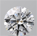 Natural Diamond 1.80 Carats, Round with Excellent Cut, F Color, VVS1 Clarity and Certified by GIA