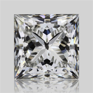 Foto Diamante Natural 1.01 quilates, Princesa , Color I, claridad VS2 y certificado GIA de