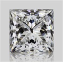 Natural Diamond 1.01 Carats, Princess with  Cut, I Color, VS2 Clarity and Certified by GIA